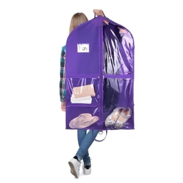 Zilink Dance Costume Garment Bag with Zipper Pockets