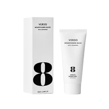 Verso Skincare Nourishing Face Mask with Ceramides - Hydrating & Moisturizing for Dry Skin (3.38 fl ...
