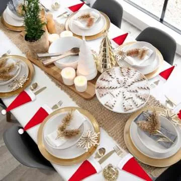 jollylife Santa Hats Silverware Holders for Christmas