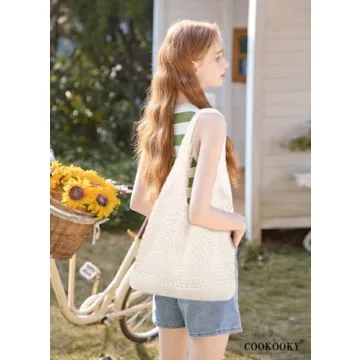Stylish COOKOOKY Beach Tote for Summer Adventures