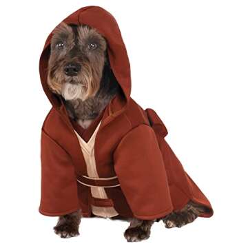 Rubie's Star Wars Classic Jedi Robe Pet Costume, Small