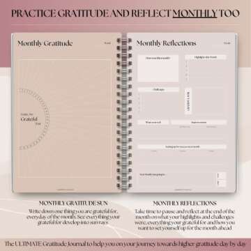 Gratitude & Mindfulness Journal for Wellness & Positivity