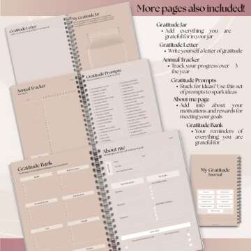 Gratitude & Mindfulness Journal for Wellness & Positivity
