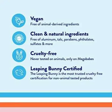 Megababe Daily Deodorant - Rosy Pits | 72 hour Odor Protection | Aluminum-Free, Clear & Clean | 2.6 oz