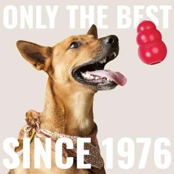 KONG Cozie Moose & SqueakAir Balls - Interactive Dog Toys