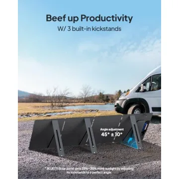 BLUETTI 200W Portable Solar Panel for Outdoor Power