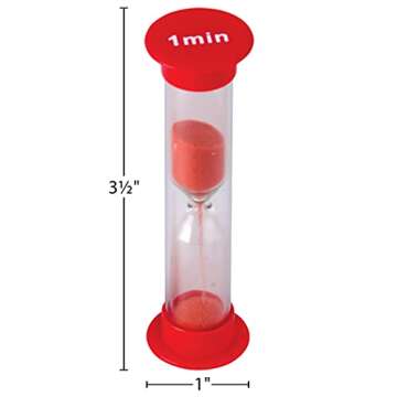 Teacher Created Resources Small Sand Timers Combo Pack (20663)