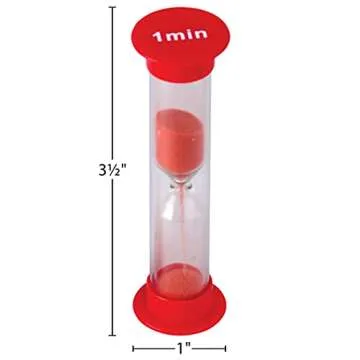 Teacher Created Resources Small Sand Timers Combo Pack (20663)