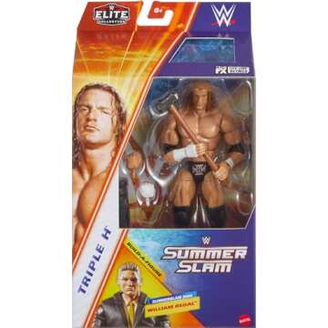 Mattel WWE SummerSlam Triple H Action Figure - Iconic Collectible!