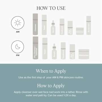 DRMTLGY Acne Cleanser - Oil-Free Salicylic Acid Cleanser & Face Wash for Acne Prone Skin