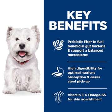 Hill's Science Diet Sensitive Stomach & Skin, Adult 1-6, Stomach & Skin Sensitivity Support, Small Kibble, Dry Dog Food, Chicken Recipe, 15 lb Bag