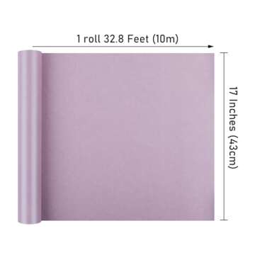 NESCCI Lavender Color Matte Wrapping Paper - Elegant & Eco-Friendly Gift Wrapping Solution