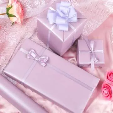 Lavender Matte Wrapping Paper for All Occasions