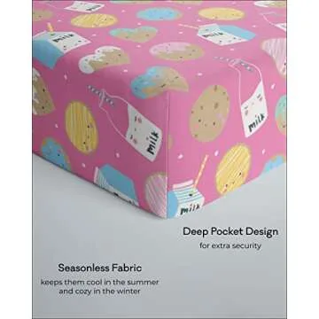 Little Sleepies Fitted Crib Sheet - Soft, Cute & Secure