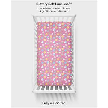 Little Sleepies Fitted Crib Sheet - Soft, Cute & Secure
