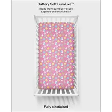 Little Sleepies Fitted Crib Sheet - Soft, Cute & Secure