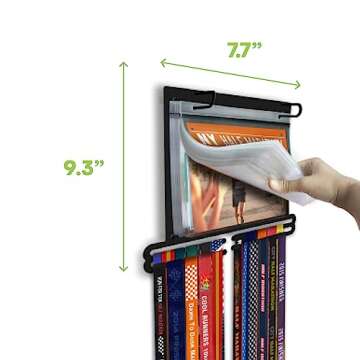 Sports Marathon Medal Display for Athletes and Sports Lovers