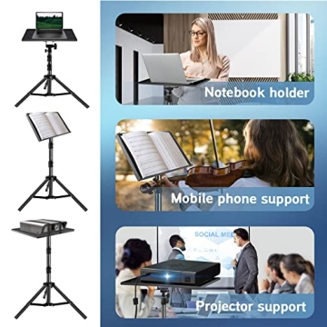 REHOSEUP Projector Tripod - 22-55 Inch Adjustability