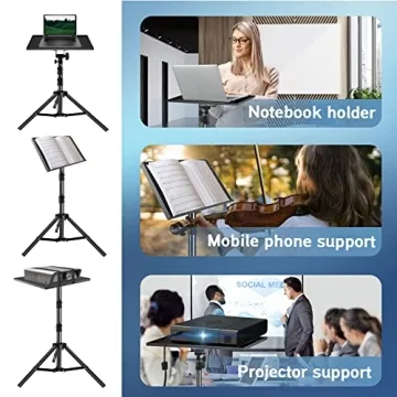 REHOSEUP Projector Tripod - 22-55 Inch Adjustability