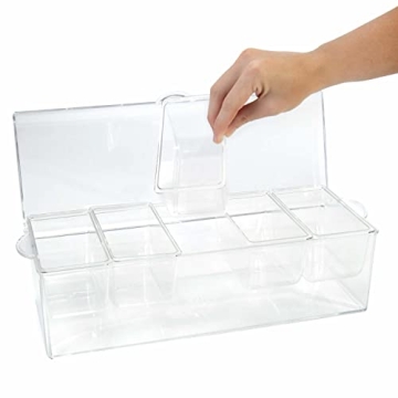 Cocktailor 5 Tray Chilled Garnish Station for Parties