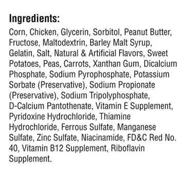 SmartBones Medium Chews With Real Peanut Butter Rawhide- Free Chews For Dogs, 4 Count