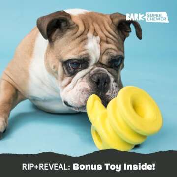 Barkbox Super Chewer Tough Dog Toy for Aggressive Chewers