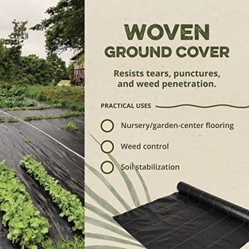 DeWitt Weed & Mulch Barrier: Durable 3'x300' Cover