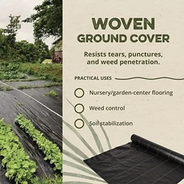 DeWitt Weed & Mulch Barrier: Durable 3'x300' Cover