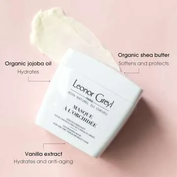 Leonor Greyl Paris Masque A L'Orchidee - Deep Conditioning Mask for Thick, Dry or Frizzy Hair, 7 oz
