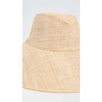 Stylish Lack of Color Cove Straw Hat for Women