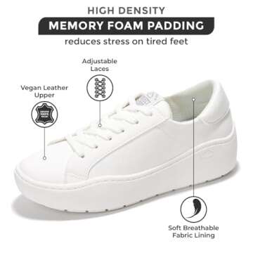 Project Cloud Platform Sneakers for Women - Stylish & Comfortable Non-Slip Sneakers