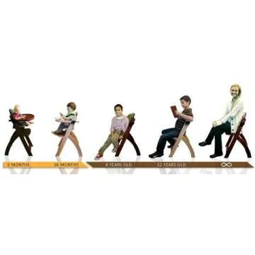 Abiie Beyond Wooden High Chair - Adjustable & Stylish