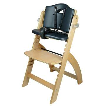 Abiie Beyond Wooden High Chair - Adjustable & Stylish