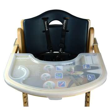 Abiie Beyond Wooden High Chair - Adjustable & Stylish