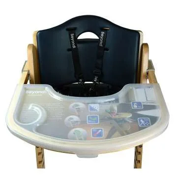 Abiie Beyond Wooden High Chair - Adjustable & Stylish