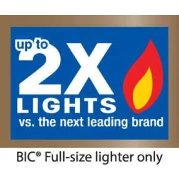 BIC Classic Lighters - Reliable & Safe for Everyday Use