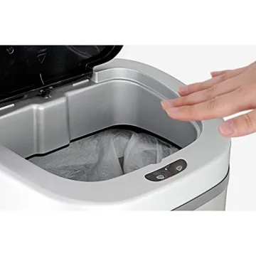Ninestars Touchless Infrared Sensor Trash Can 21 Gal