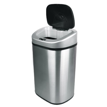 Ninestars Touchless Infrared Sensor Trash Can 21 Gal