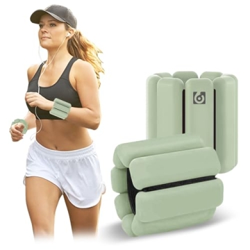 Wrist Weights Sets for Women, Adjustable 1 lb Ankle Weights Set of 2 (1Lb Each), Wrist Ankle Weights...