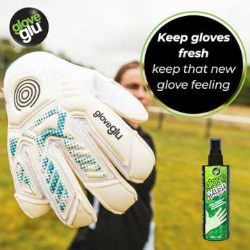 gloveglu Premium Wash Prepare Spray for Sports Gloves