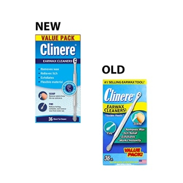 Clinere® Ear Cleaners 36 Count for Safe Earwax Removal