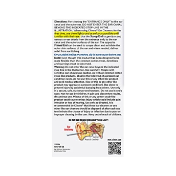 Clinere® Ear Cleaners 36 Count for Safe Earwax Removal