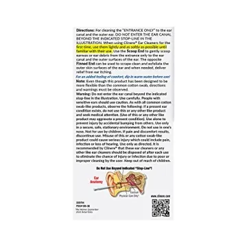 Clinere® Ear Cleaners 36 Count for Safe Earwax Removal