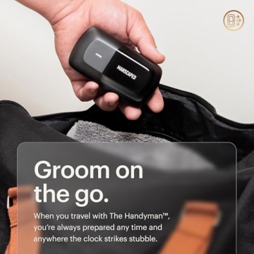 Manscaped Handyman Compact Face Shaver, USB-C Rechargeable