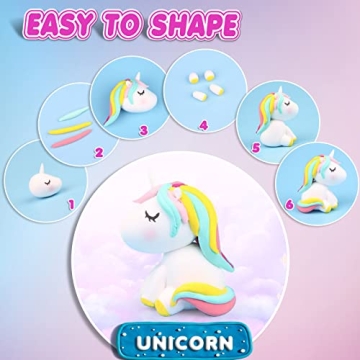 ESSENSON 27 Colors Air Dry Clay Kit for Kids Creative Fun