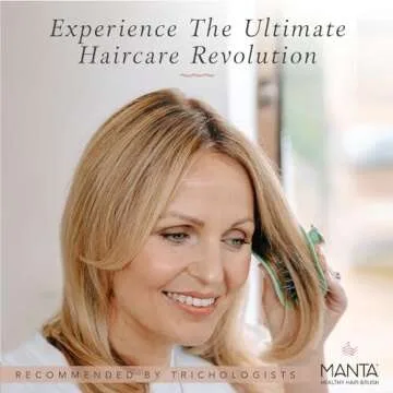Manta Anti-Breakage Hairbrush for Gentle Detangling