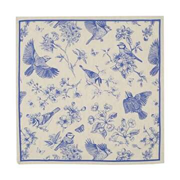 FINGERCRAFT Cloth Napkins Set of 12 for Elegant Dining