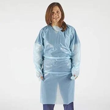 hand2mind Polyethylene Isolation Gowns for Safe Use