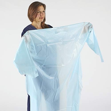 hand2mind Polyethylene Isolation Gowns for Safe Use