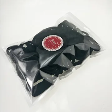 J-MEE Seamless Cotton Hair Ties for Thick Hair - 100PCS